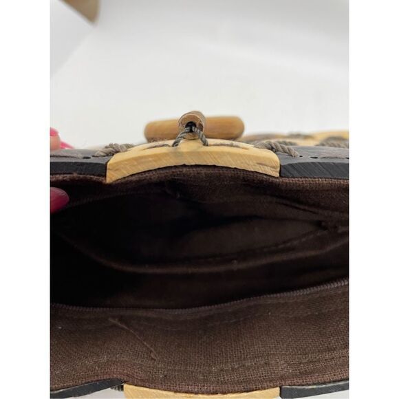 Coconut Handmade Handbag BohoSummer Purse - Picture 8 of 9